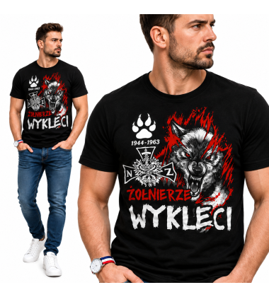 KOSZULKA ŻOŁNIERZE WYKLĘCI 44-63
